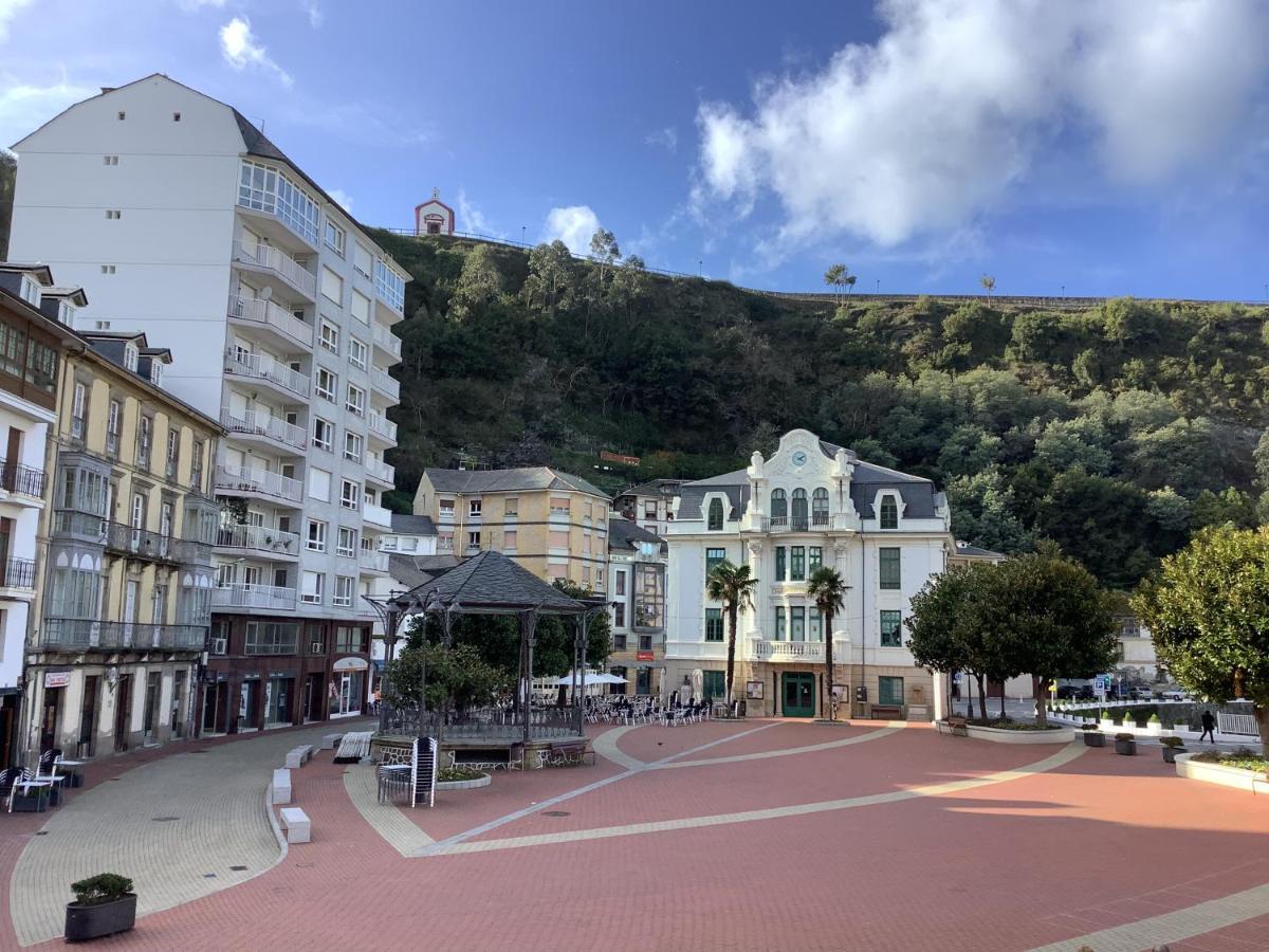Apartamento El Parque Luarca Buitenkant foto